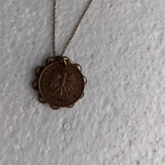 Polish Coin Necklace - Picture 2 of 4